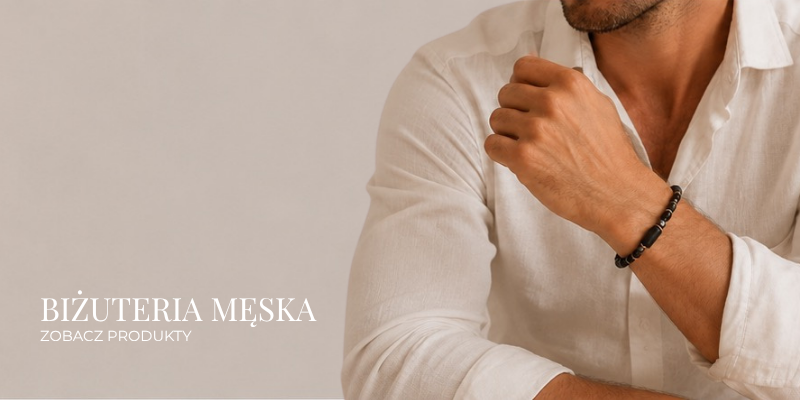Biżuteria dla mężczyzn od Miju 